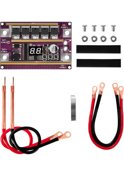 K99 Dıy Nokta Kaynakçı Kalem Taşınabilir 12 V Küçük Otomatik Nokta Kaynak Aksesuarları Nokta Kaynakçı Kalem Kontrol Anakart (Yurt Dışından)