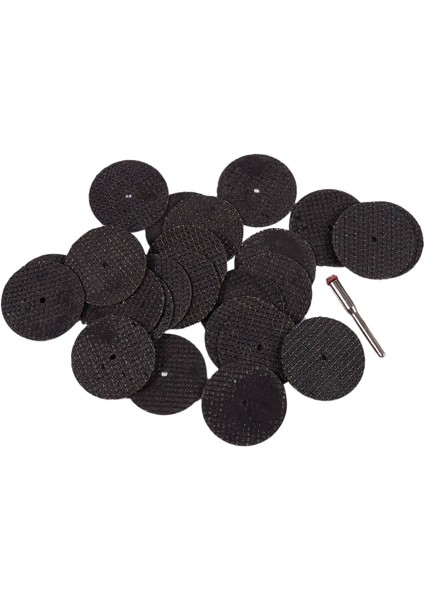 25 Pcs 32MM Reçine Kesme Tekerleği Disk Seti Kiti + Döner Alet Için 1 Mandrel (Yurt Dışından) indirimleri
