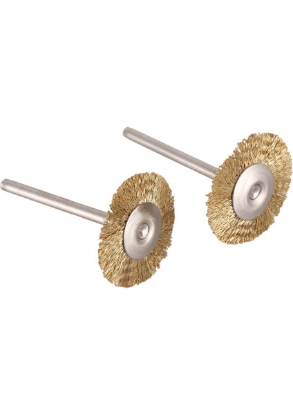 30 x Pirinç Tel Fırça Yuvarlak Fırçalar Dremel 25MM Için Disk Fırça Tencere Fırçası (Yurt Dışından) fiyatları
