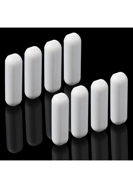 Adet 8X30MM Ptfe Manyetik Karıştırıcı Manyetik Laboratuvar Bar Mıknatısı (Yurt Dışından)