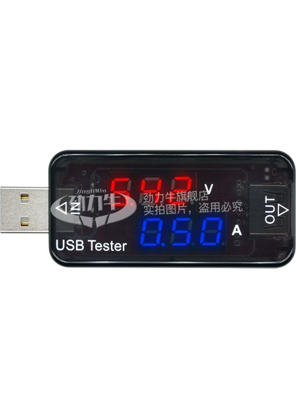 Akım ve Voltmetre Kuyruk Fişi Algılama Cihazı Dijital Ekran Çift USB Test Başlığı Hattı Şarj Onarımı Cep Telefonu Aracı Bileşenleri (Yurt Dışından)