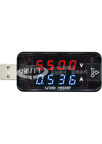 Akım ve Voltmetre Kuyruk Fişi Algılama Cihazı Dijital Ekran Çift USB Test Başlığı Hattı Şarj Onarımı Cep Telefonu Aracı Bileşenleri (Yurt Dışından)