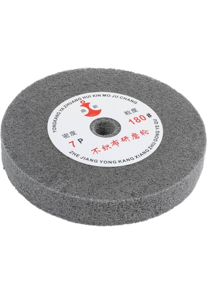 150MM Çap 25MM Kalın 180 Grit Fiber Tekerlek Parlatma Parlatma Diski (Yurt Dışından) modelleri
