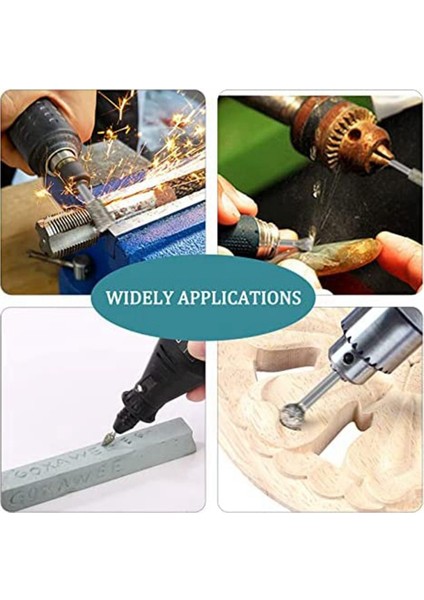 Xhhdqes Taş Oyma Seti Elmas Çapak Uçları, 20 Adet Parlatma Kitleri Döner Aletler Aksesuarları ile 1/8 Inç Shank Oyma Için (Yurt Dışından) fırsatları