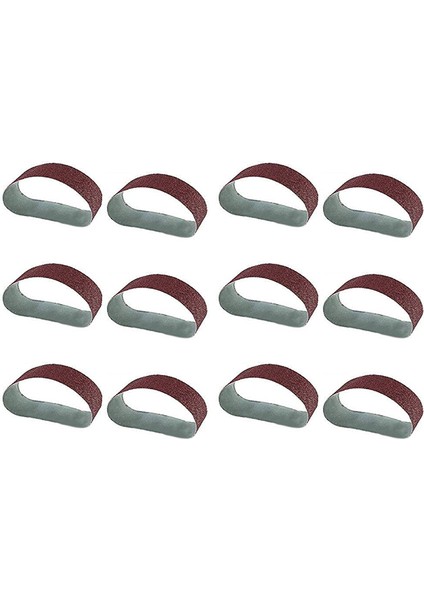 12 Adet/takım Taşlama Zımpara Kayışları Öğütücü Aksesuarları Grit Alüminyum Oksit Sander Parlatma Yedek Makine Aşındırıcı Alet (Yurt Dışından) fiyatları