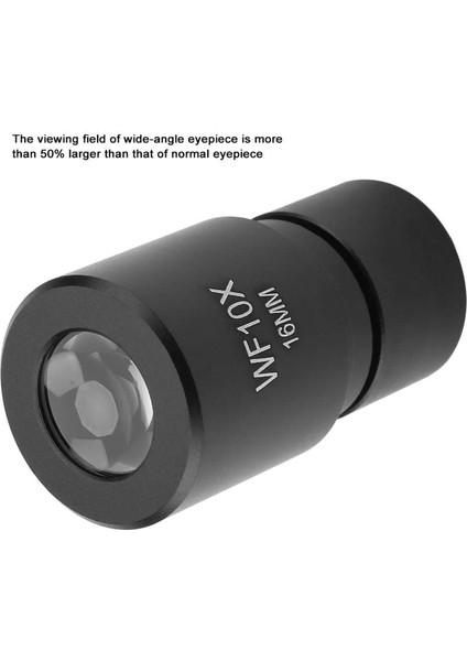 2x Mikroskop Mercek Lensleri, DM-R001 WF10X Mikroskop Oküler Montaj Için 16MM Mercek 23.2mm Ölçekli 0.1mm (Yurt Dışından)