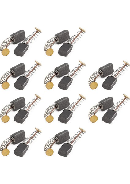 20 Adet 12X8X5MM Motorlar Için Yay Telli Karbon Fırçalar (Yurt Dışından)