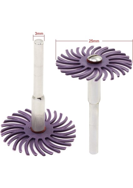 Bradoo-16 Adet Aşındırıcı Fırça Tekerleği Radyal Kıl Disk Karışık Parlatıcı Tekerlek Fırçaları Döner Dremel Aracı Için 4x Mandrel ile Set (Yurt Dışından) modelleri