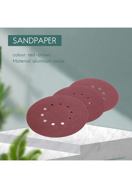 225MM Zımpara Diski Pedleri, Rastgele Orbital Zımpara Makinesi Için 25 Parça (80 Grit) (Yurt Dışından) indirimleri