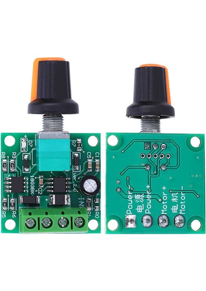 Elektrik Bileşenleri 2 Adet Hız Kontrol Anahtarı Pwm Motor Kontrol Valisi Dc 1.8V-15V (Yurt Dışından)