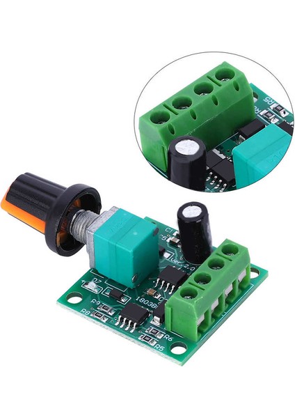 Elektrik Bileşenleri 2 Adet Hız Kontrol Anahtarı Pwm Motor Kontrol Valisi Dc 1.8V-15V (Yurt Dışından) modelleri