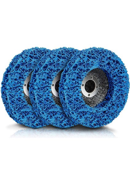 Boya Diski Wel 3 Adet Pas Şerit Diskleri, Ahşap Metal Fibergl Için 4 x 5/8 Inç Açı Gder Için (Yurt Dışından)