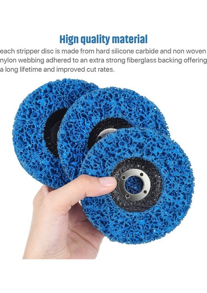 Boya Diski Wel 3 Adet Pas Şerit Diskleri, Ahşap Metal Fibergl Için 4 x 5/8 Inç Açı Gder Için (Yurt Dışından) modelleri