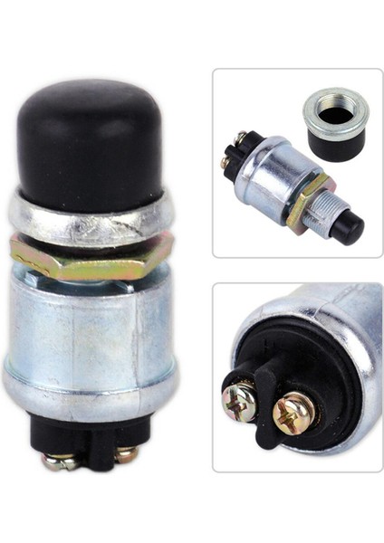 Evrensel Su Geçirmez Anlık Ateşleme Basma Düğmesi Başlatma Anahtarı 60/40 Amper Jessica (Yurt Dışından)