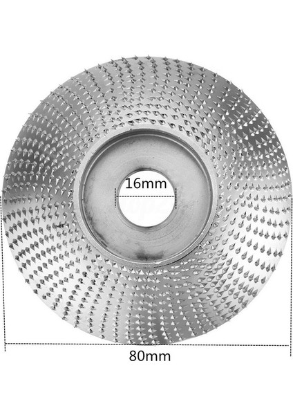 3.1 Inç Ahşap Taşlama Tekerlek 80X16MM Açı Öğütücü Için Zımpara Oyma Şekillendirme Diski (Yurt Dışından)