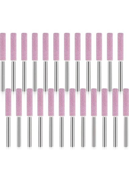 Bradoo-24 Paket Testere Bileyici Taşlama Taşları Testere Bileyici Için Parlatma Taşlama Aracı 3/16 Inç/4.8 mm (Yurt Dışından)