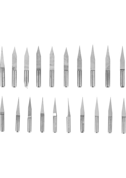 Cnc V-Şekilli Bit Caide Gravür Uçları 3.175MM Cnc Yönlendirici Bit (Yurt Dışından) fiyatları