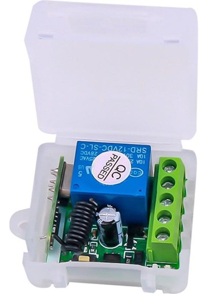 Dc 12V 1ch Rf Röle Alıcı 433MHZ Evrensel Anahtar Modülü Dıy Kiti (Yurt Dışından)
