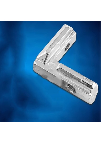 10 Adet Köşeli Mesnet Ağır T Yuvası Açılı Konnektör L Şekilli Alüminyum Profil Iç Köşeli Mesnet Konnektörü (Ab 4040) (Yurt Dışından) indirimleri