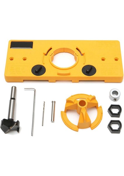 35 mm Fincan Tarzı Menteşe Sıkıcı Jig Matkap Kılavuzu Seti Kapı Delik Şablonu Kreg Aracı Için (Yurt Dışından)