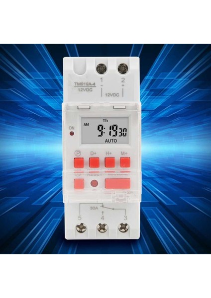 Günlük Zamanlayıcı Anahtarları TM919B-2 200-250V Ac 30A LCD 7 Programlanabilir Dijital (Yurt Dışından) fırsatları