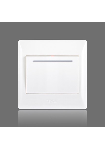 Tianji Tj Anahtar Priz Paneli Yueting 16A Klima Bir Çift Beş Delikli Set Floresan Şerit 86 Tipi Beyaz (Yurt Dışından) modelleri