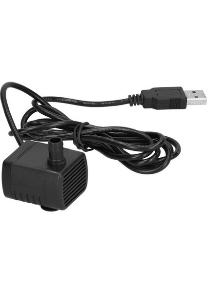 Boba Su Pompası USB Fişi Fırçasız Mikro Dalgıç Sirkülasyon Cihazı DC5V 170L/H 100 cm Kaldırma (Yurt Dışından)
