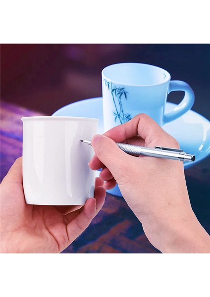 Adet Elmas Markalama Scriber Mıknatıslı, Alüminyum Gravür Gravür Kalemi, 8 Yedek Markalama Kafalı (Yurt Dışından) fiyatları