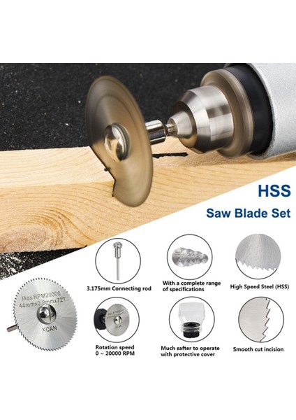 Döner Alet-88 Için * Hss Testere Bıçağı Seti-Resim Rengi (Yurt Dışından) modelleri