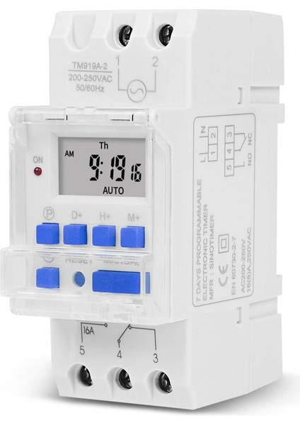 16A Elektronik Haftalık 7 Gün Programlanabilir Dijital Zaman Anahtarı Röle Zamanlayıcı (Yurt Dışından) fiyatları