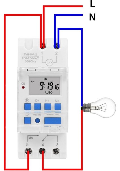 16A Elektronik Haftalık 7 Gün Programlanabilir Dijital Zaman Anahtarı Röle Zamanlayıcı (Yurt Dışından) indirimleri