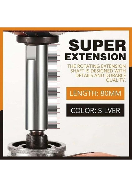 3pc Açılı Taşlama Uzatma Biyel, M10 Diş Adaptörü, 80MM (Yurt Dışından) fiyatları