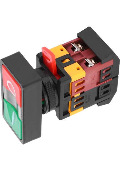 Switch AS-22/25N LED Işıklı Çift Buton No+Nc Açma-Kapama Anlık Buton (Yurt Dışından) indirimleri