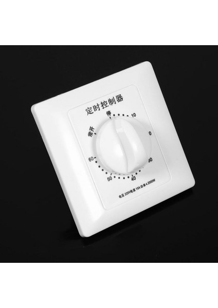 Ac 220V Yüksek Güçlü Pompa Zamanlayıcı Mekanik Zaman Anahtarı Geri Sayım Kontrolü 86 Panel 60 Dak (Yurt Dışından) indirimleri