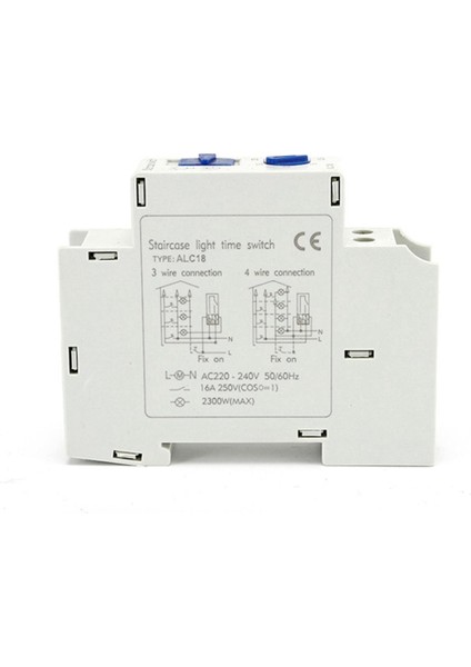Parça ALC18 20 Dakika Aralık Zamanlayıcı Anahtarı Koridor Zamanlayıcı Anahtarı Zaman Kontrol Anahtarı 220V (Yurt Dışından)