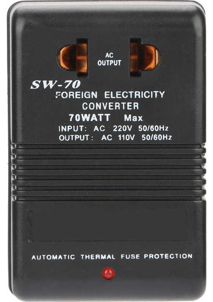 220V Ila 110V Sw-70 Adım Aşağı Güç Trafosu 70W Elektrikli Diş Fırçası Için Sıcak (Yurt Dışından) fırsatları