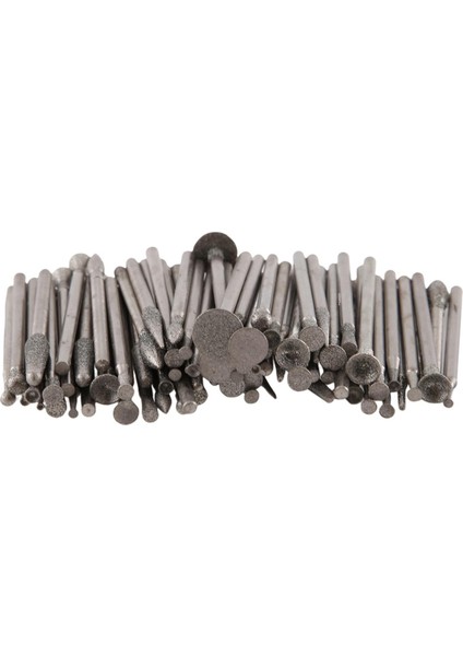 80 Adet/takım 2.35MM Shank Taşlama Uçları Parlatma Zımpara Elmas Uçları (Yurt Dışından)
