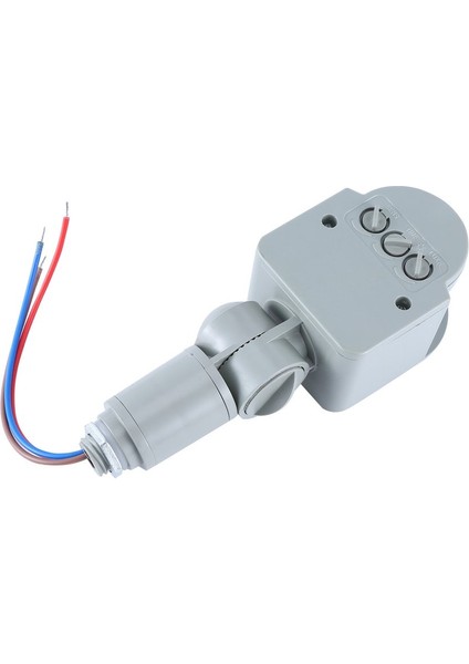 LED Işık Için Dış Mekan Ac 220V Otomatik Kızılötesi Pır Hareket Sensörü Anahtarı - Gri (Yurt Dışından)