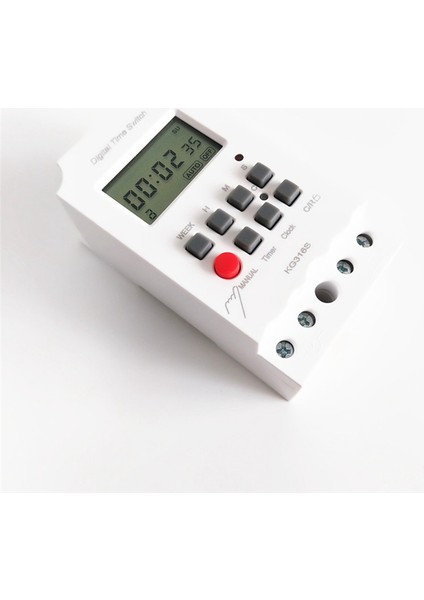 220VAC 25A KG316S Mikrobilgisayar Ikinci Kontrol Anahtarı Otomatik Elektronik Programlanabilir Güç Zamanlayıcı Anahtarı (Yurt Dışından) fiyatları