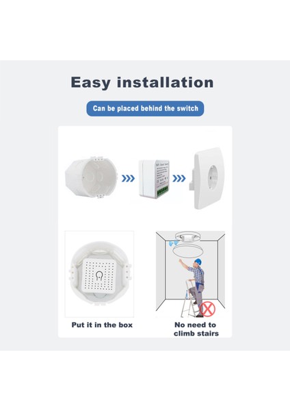 Ewelink Wifi 16A Mını Akıllı Anahtar Destekli 2 Yönlü Kontrol Zamanlayıcı Kablosuz Anahtar Mart Ev Otomasyonu Alexa Google Home ile Uyumlu (Yurt Dışından) indirimleri