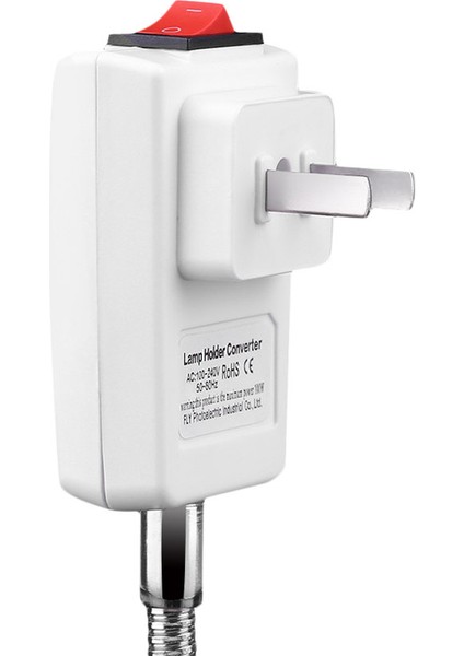 Ha E27 Lamba Ampuller Adaptör Dönüştürücü Anahtarlı Esnek Uzatma Tutucu-Beyaz ve Gümüş (Yurt Dışından) indirimleri