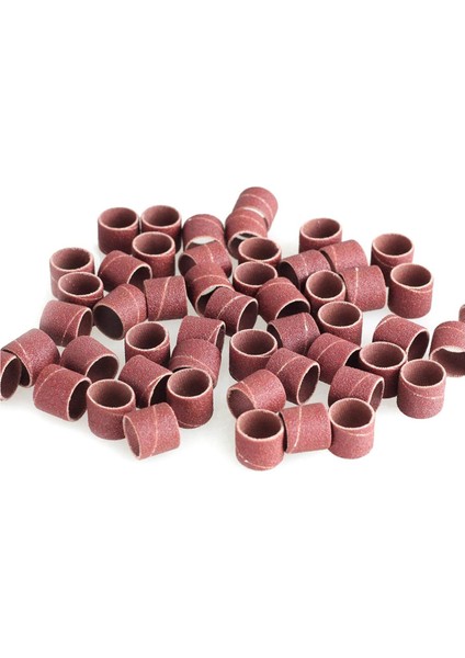 Zımpara Halkası 1/2 Inç x 1/2 Inç 80 Grit Ahşap Cilalı Oymalı Metal Parlatma Zımpara Halkası (40 Adet) (Yurt Dışından)