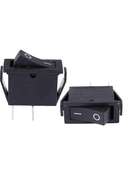Adet Spst Açık Kapalı Siyah Geçmeli Tekne Rocker Anahtarı AC250V/15A 125V/20A (Yurt Dışından) fiyatları