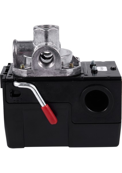 5-8kg 4-Port 26 Amp Basınç Anahtarı Kontrol Vanası Hava Kompresörü Ağır Hizmet Tipi Siyah Otomatik Basınç Kontrol Cihazı (Yurt Dışından) fiyatları