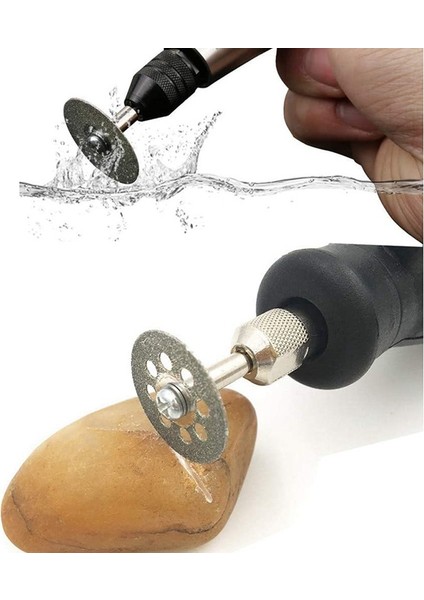 Elmas Kesme Çarkı Seti Kesme Diskleri Kaplamalı Döner Aletler, Mandrel ve Tornavida ile Elmas Kesme Tekerleği (Yurt Dışından) indirimleri