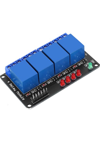 4 Yollu Röle Modülü Düşük Seviye 3V Siyah Plaka, Ev Aletleri Kontrolü Için Gösterge Işığı ile (Yurt Dışından) indirimleri