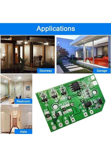 Devre D 3.7V Anahtar Güneş Enerjili Çim Lambası Kontrol Lambası Devresi D (Yurt Dışından) modelleri