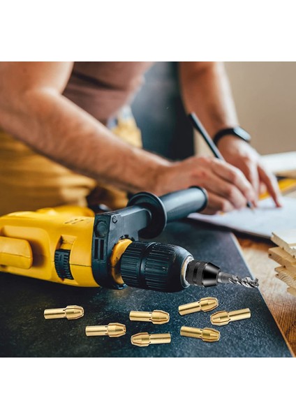 Yedek 4486 Matkap Aynası Pens Seti Sağlam ve Dayanıklı Matkap Pensesini Değiştirin 1/8ın x 2, 3/32IN x 2, 1/16IN x 2, 1/32IN x 2 (Yurt Dışından) fırsatları