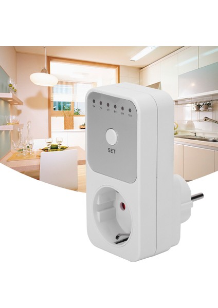 Zamanlayıcı Güç Soketi Anahtarı Takılabilir Geri Sayım Kontrol Cihazı Ab Fişi 230V (Yurt Dışından) indirimleri