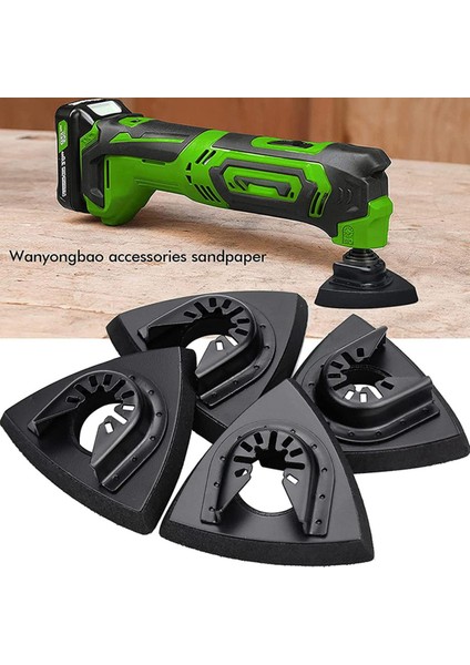 Adet Zımpara Pedleri 80 mm Takma Pedleri Için, Çok Amaçlı Bıçaklar Salınımlı Çok Amaçlı Alet Aksesuarları Worx Mikita Dewalt Için (Yurt Dışından)